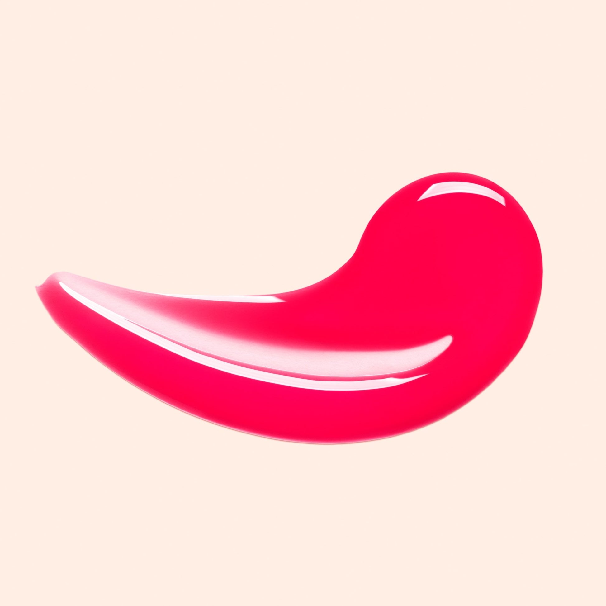 Manucurist Pomme d'Amour Jelly – himbeerroter Jelly-Swatch, transluzenter Glanz