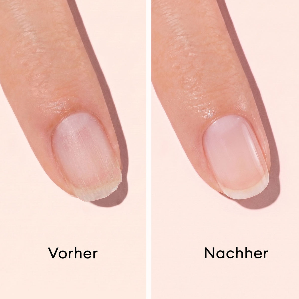 Manucurist Repairing Care Routine – Nagel vorher und nachher