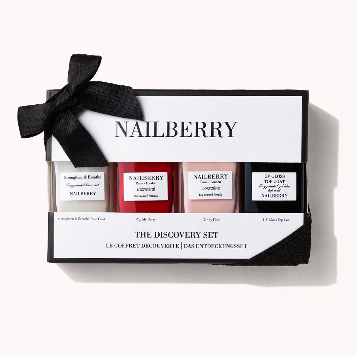 Nailberry The Discovery Set, 4 x 10ml