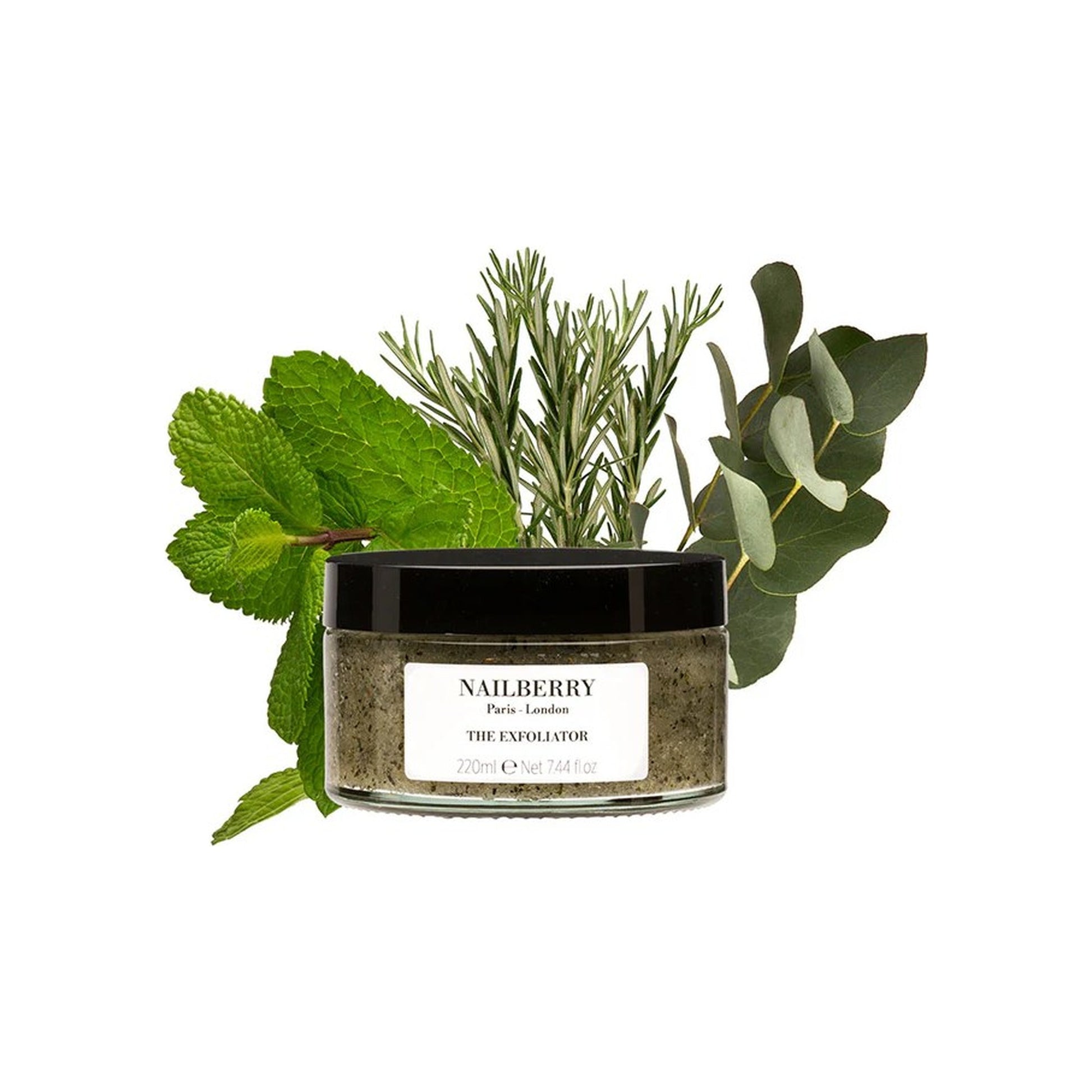 Nailberry The Exfoliator Textur des Peelings