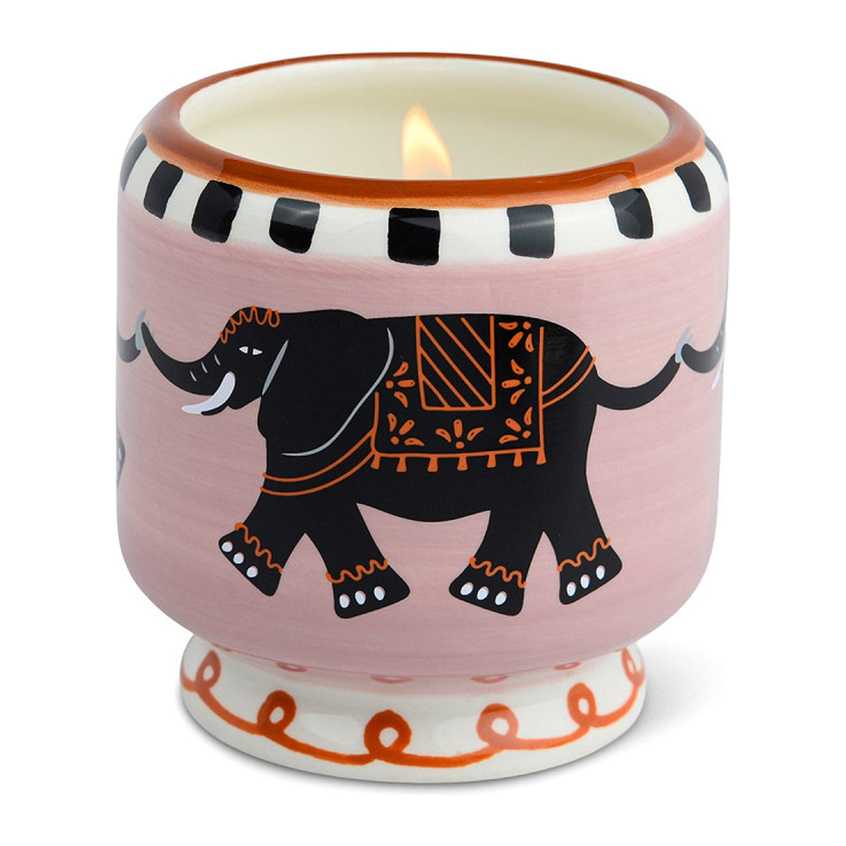 Paddywax A Dopo Keramik-Duftkerze Elephant – Tobacco Vanilla, 226g – Packshot