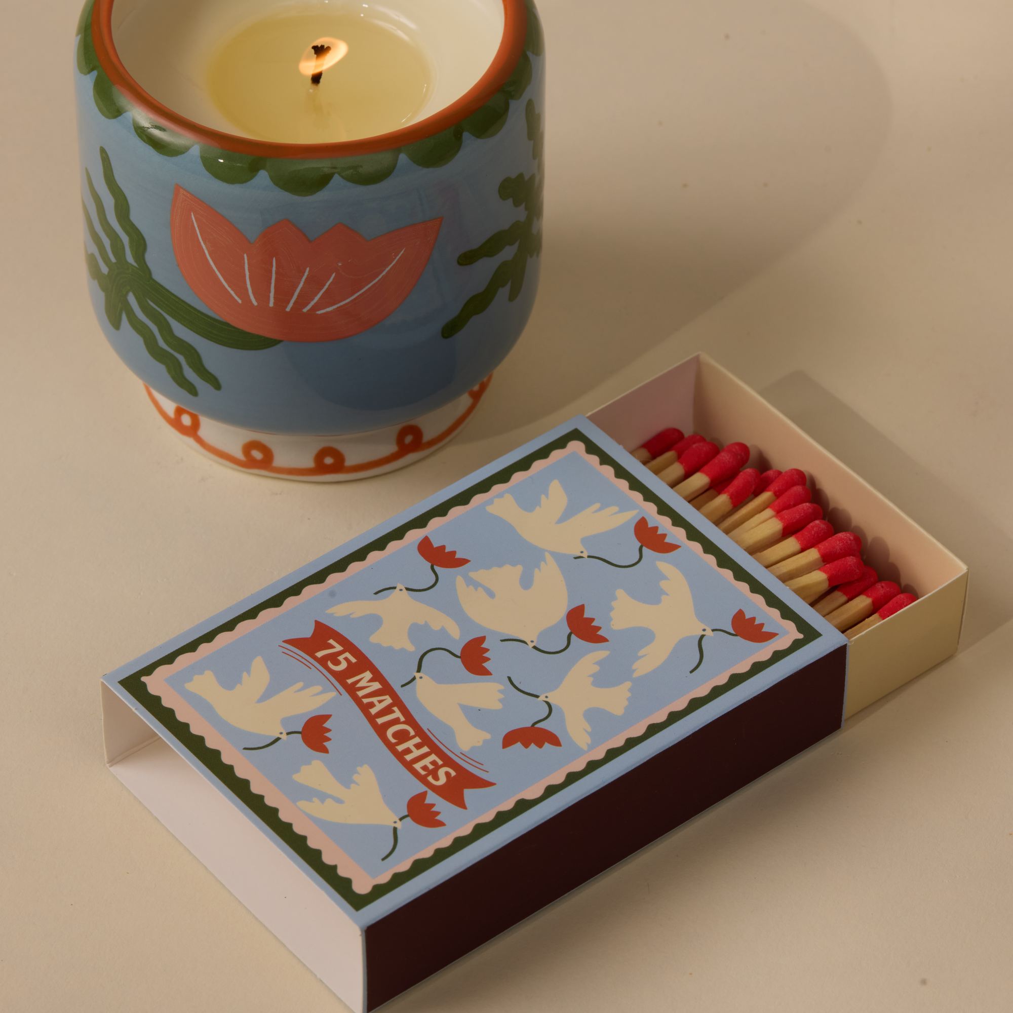 Paddywax A Dopo Keramik-Duftkerze Flower – Cactus Flower, 226g – Lifestyle