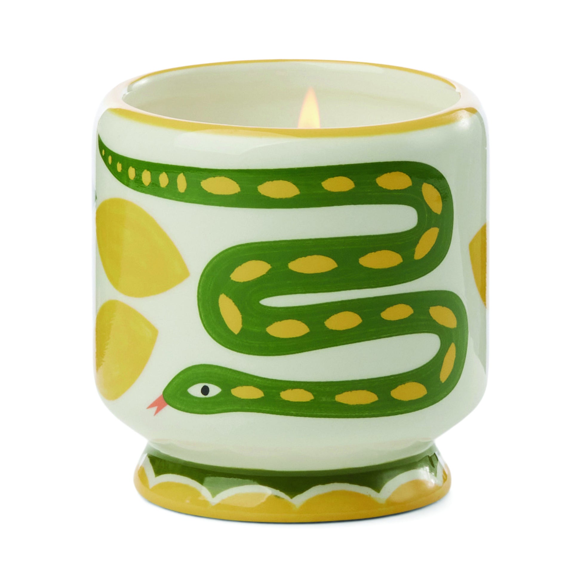 Paddywax A Dopo Keramik-Duftkerze Snake – Wild Lemongrass, 226g – Packshot