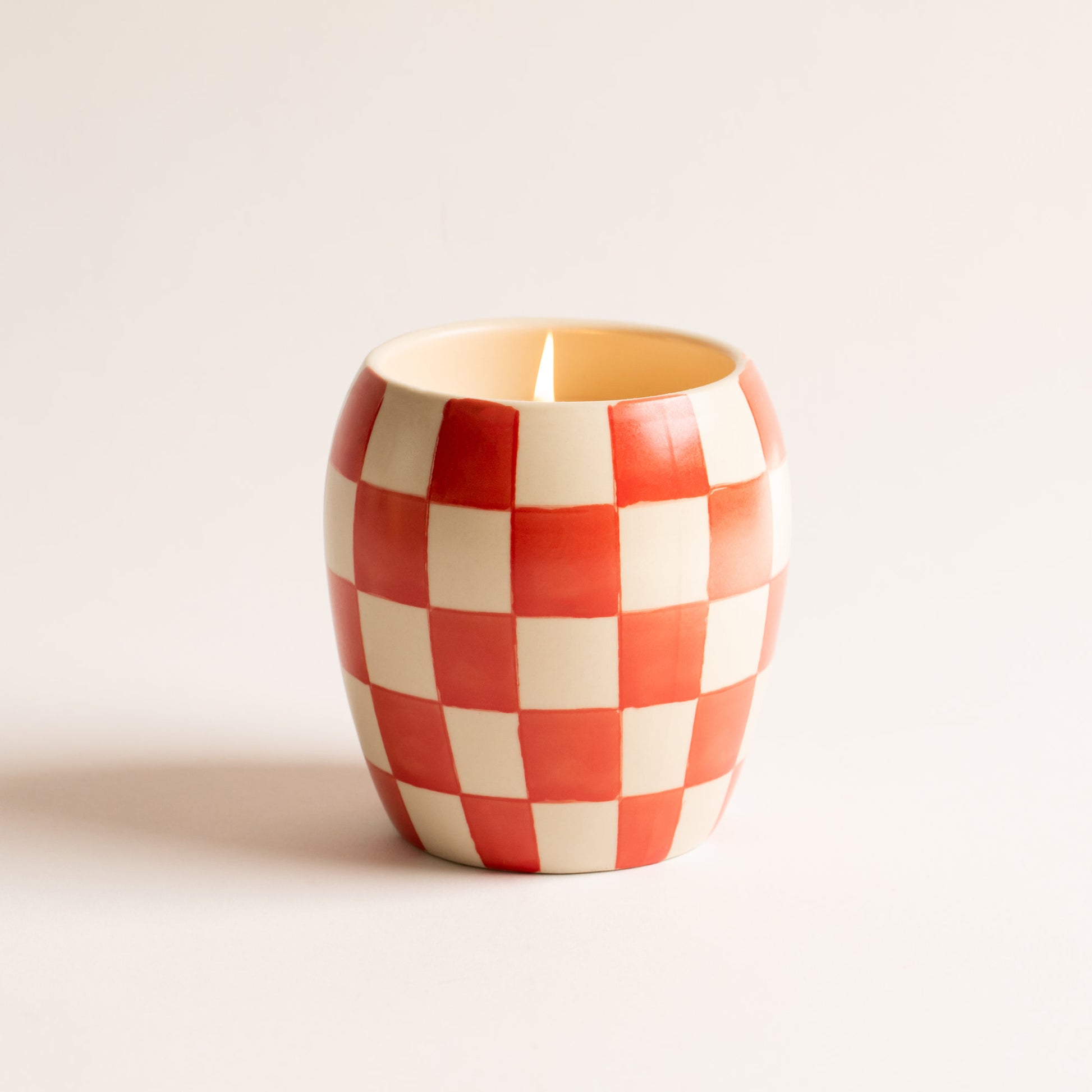 Paddywax Checkmate Porzellan-Duftkerze Rose Santal, 311g – Lifestyle