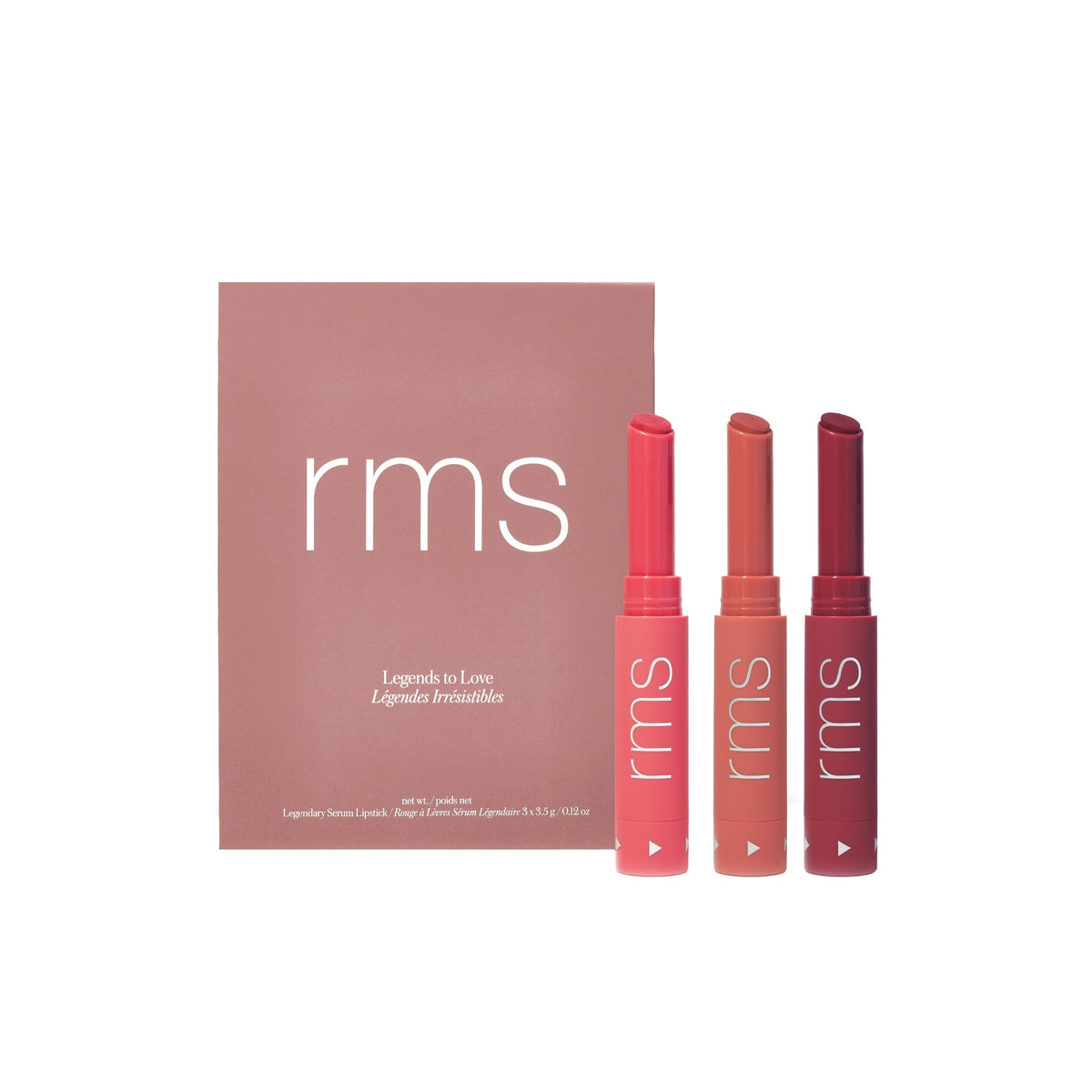 RMS Beauty Legends to Love Kit – Set mit drei Lippenstiften