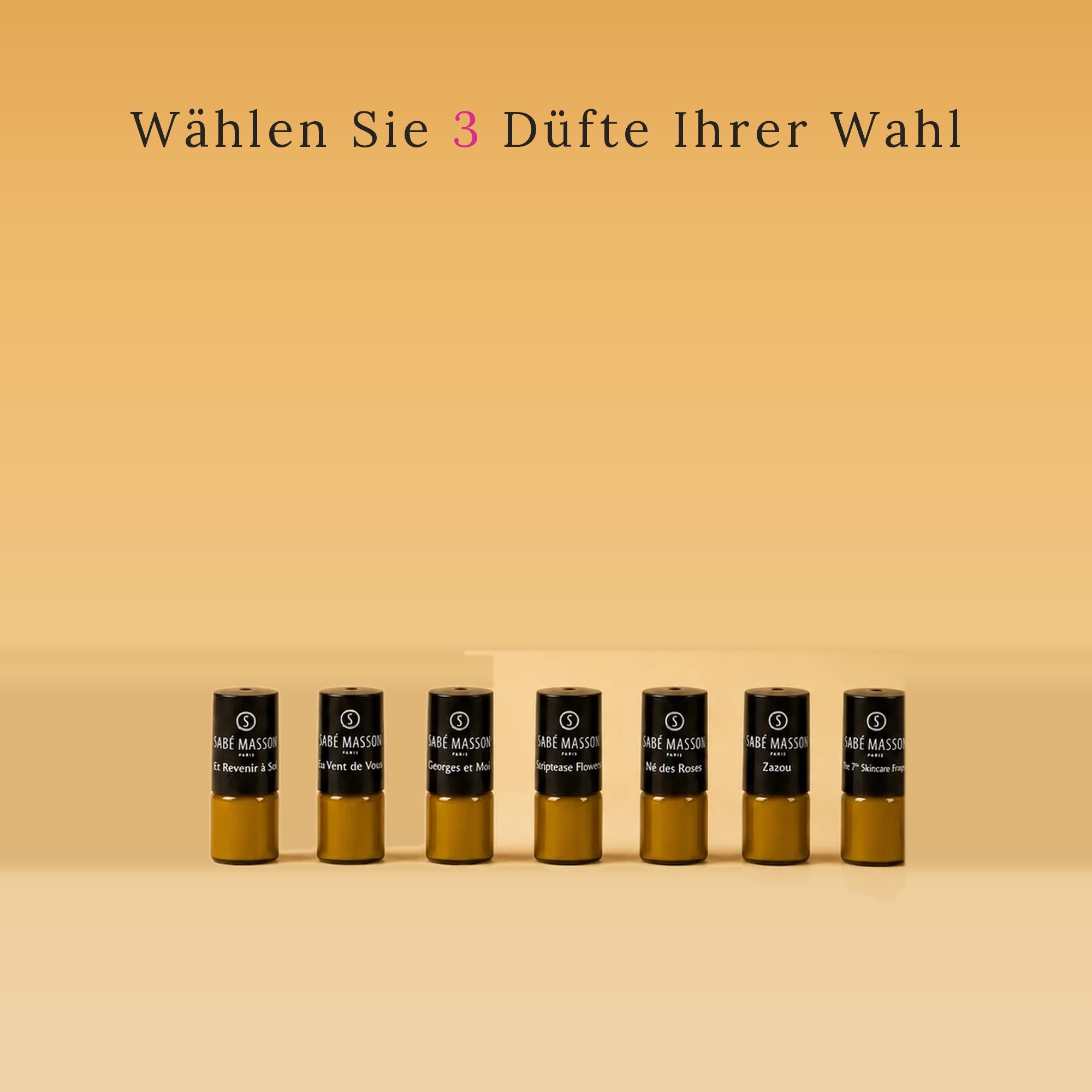 Sabé Masson Soft Perfume Entdecker-Set Roll-on