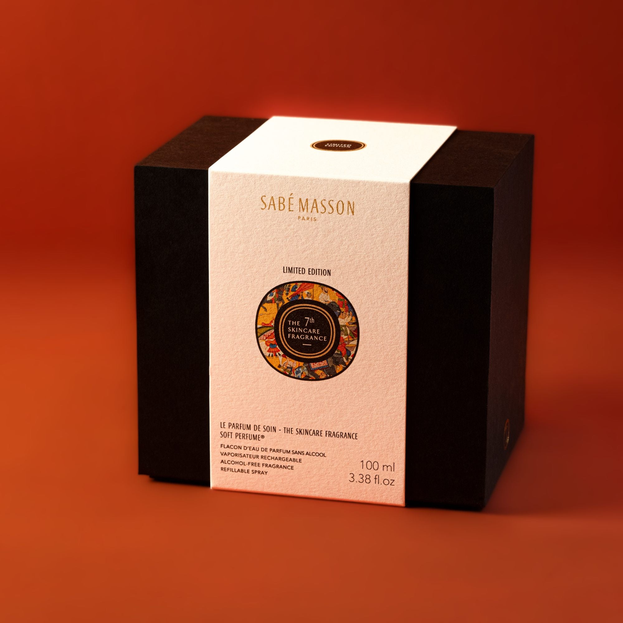 Sabé Masson The 7th Skincare Fragrance – Limited-Edition-Verpackung mit goldenem Siegel, 100 ml