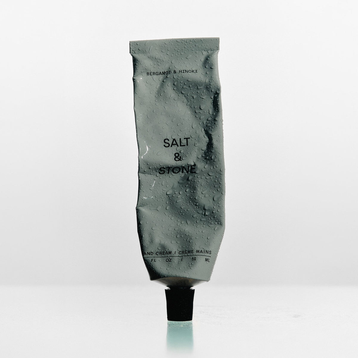 Salt & Stone Handcreme - Bergamot & Hinoki, 60ml – gebrauchte Tube