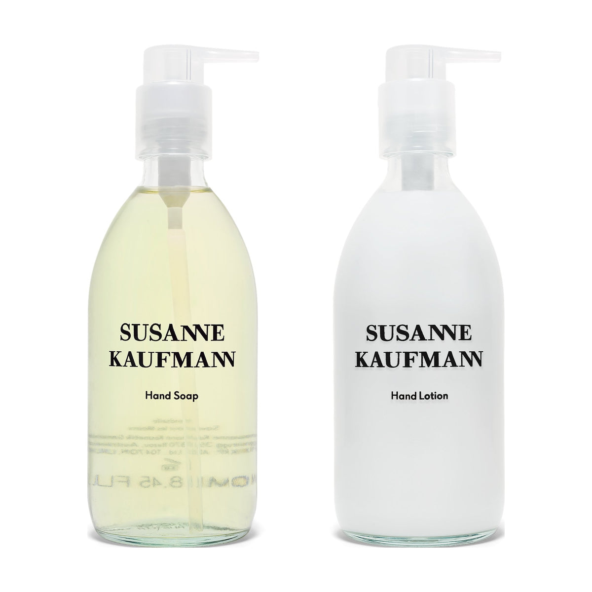 Susanne Kaufmann Hand Soap & Hand Lotion / Handseife & Handlotion im Set, 2 x 250ml – Handseife und Handlotion