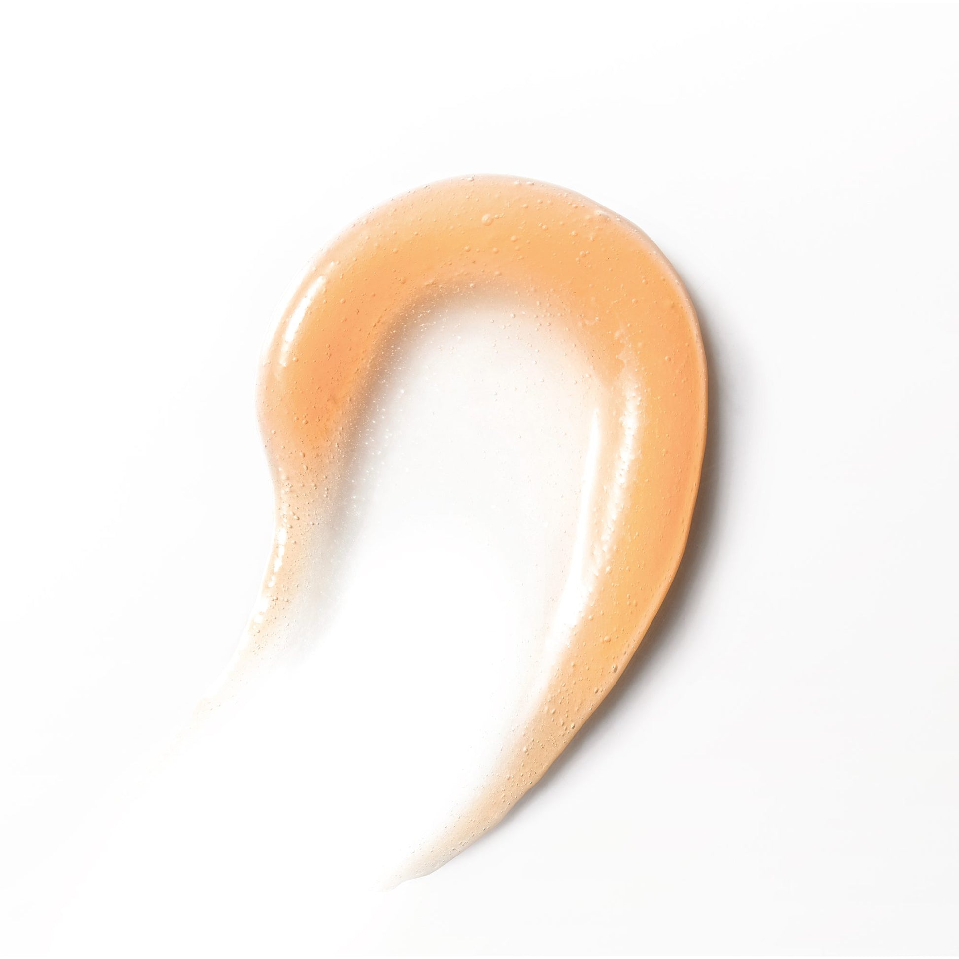Susanne Kaufmann Lip Oil – pfirsichfarbener Textur-Swatch