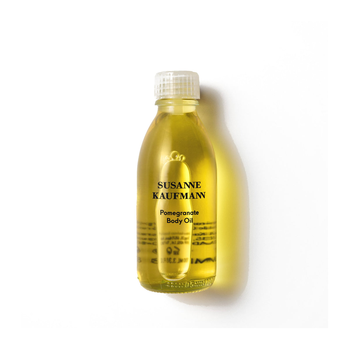 Susanne Kaufmann Pomegranate Body Oil / Granatapfel-Körperöl, 100ml – Flasche im Licht