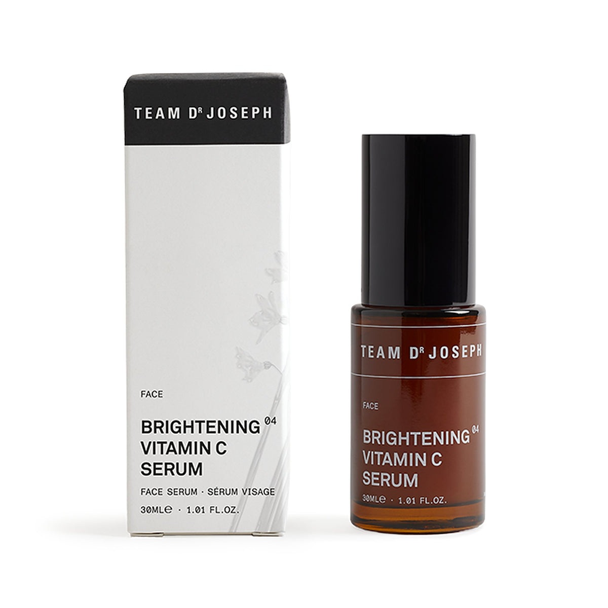 TEAM DR JOSEPH Brightening Vitamin C Serum 30 ml – Flakon mit Verpackung