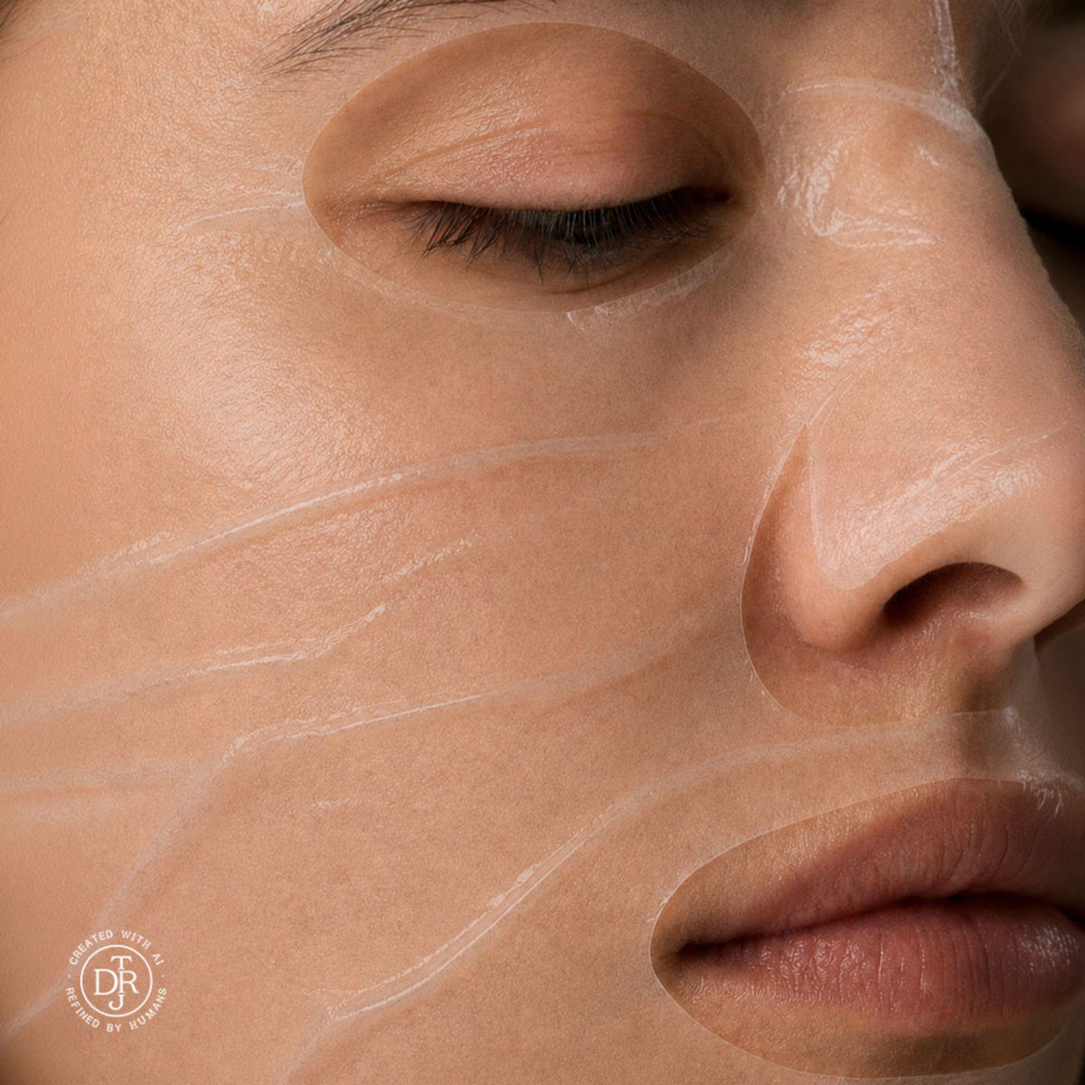 TEAM DR JOSEPH Deep Purifying Cellulose Face Mask / Gesichtsmaske – Tuchmaske auf dem Gesicht