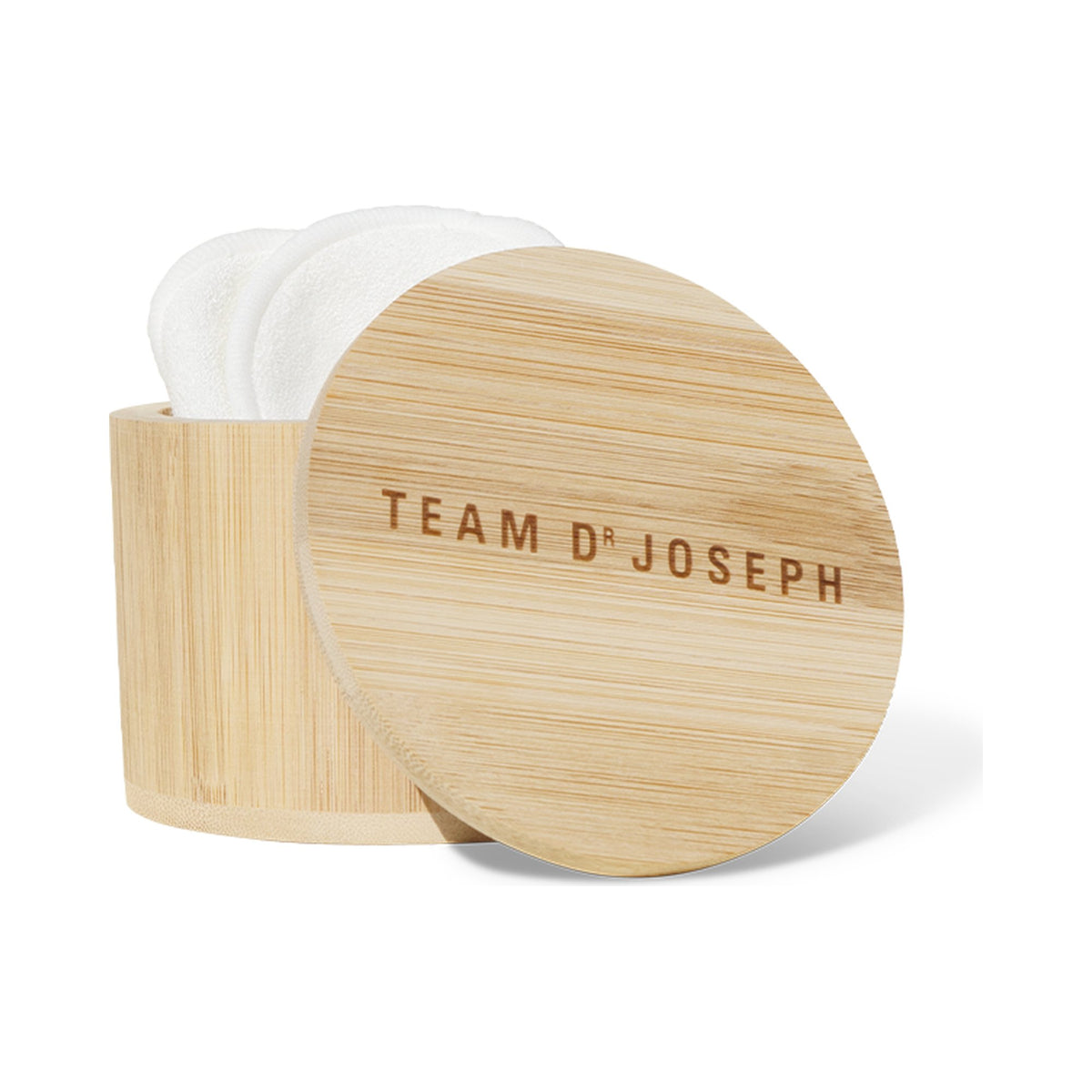 TEAM DR JOSEPH Reusable Bamboo Pads (waschbar), 10 Stück – Bambusdose mit Pads