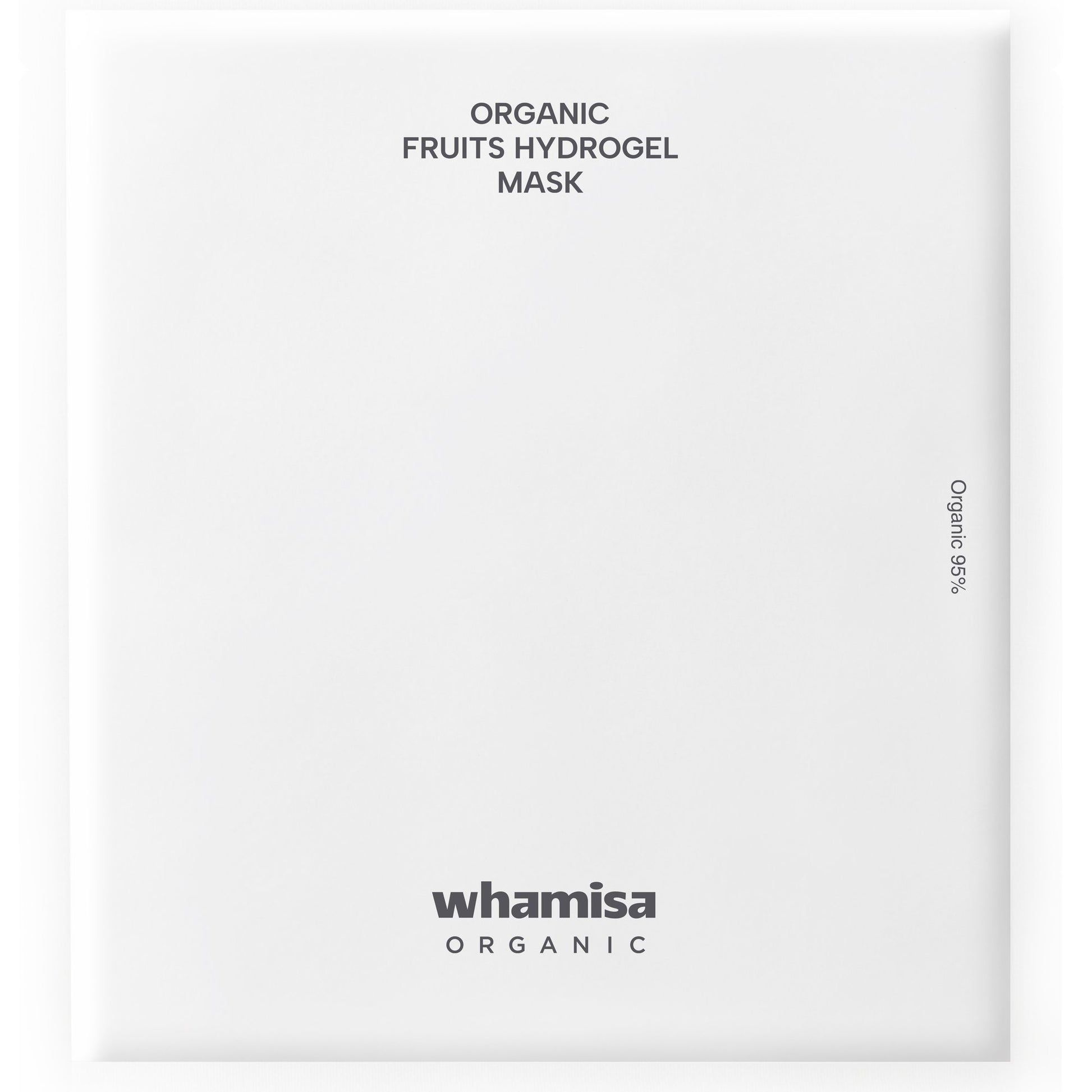 Einzelnes Sachet der Fruits Hydrogel Mask, Vorderseite mit Produktaufdruck