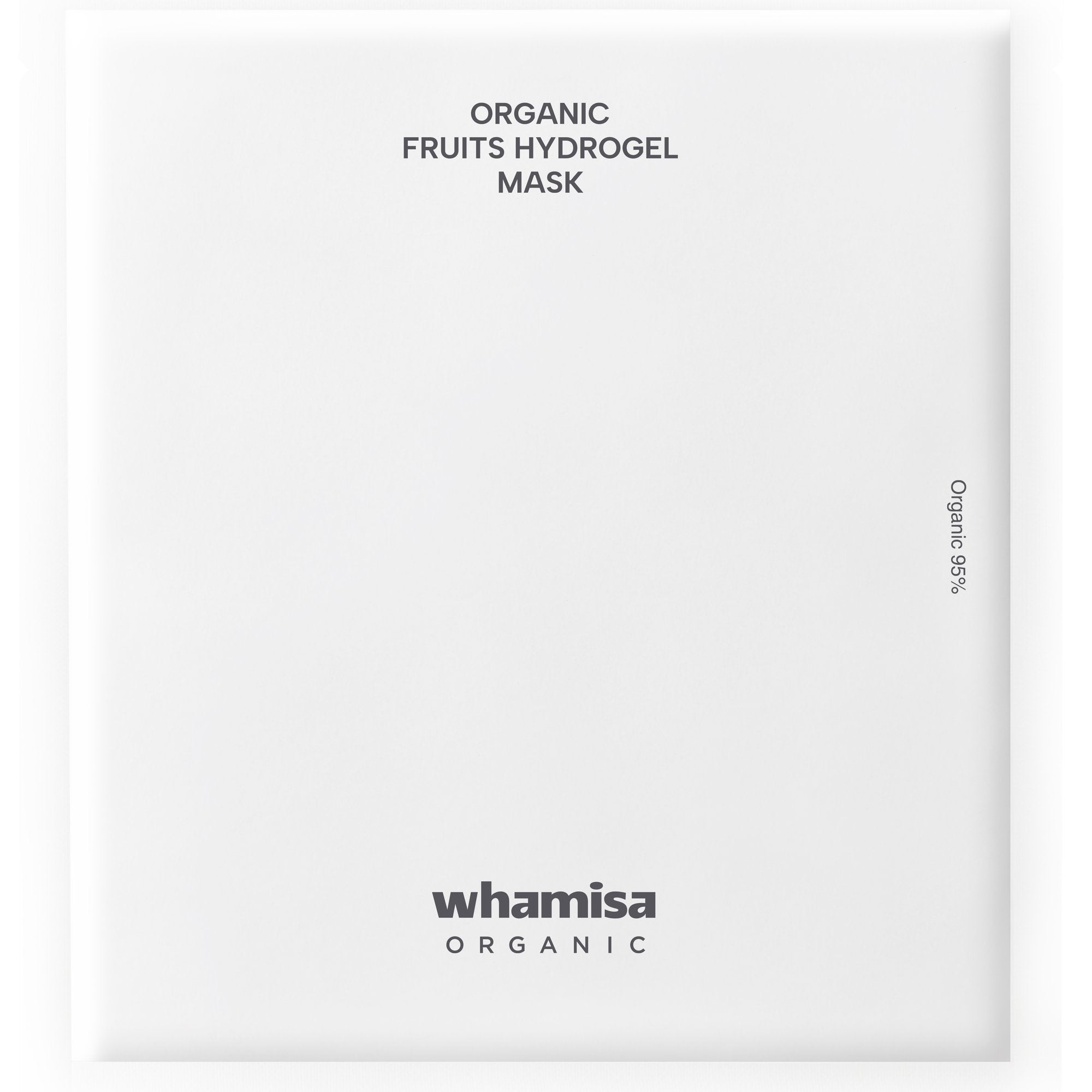 Einzelnes Sachet der Fruits Hydrogel Mask, Vorderseite mit Produktaufdruck