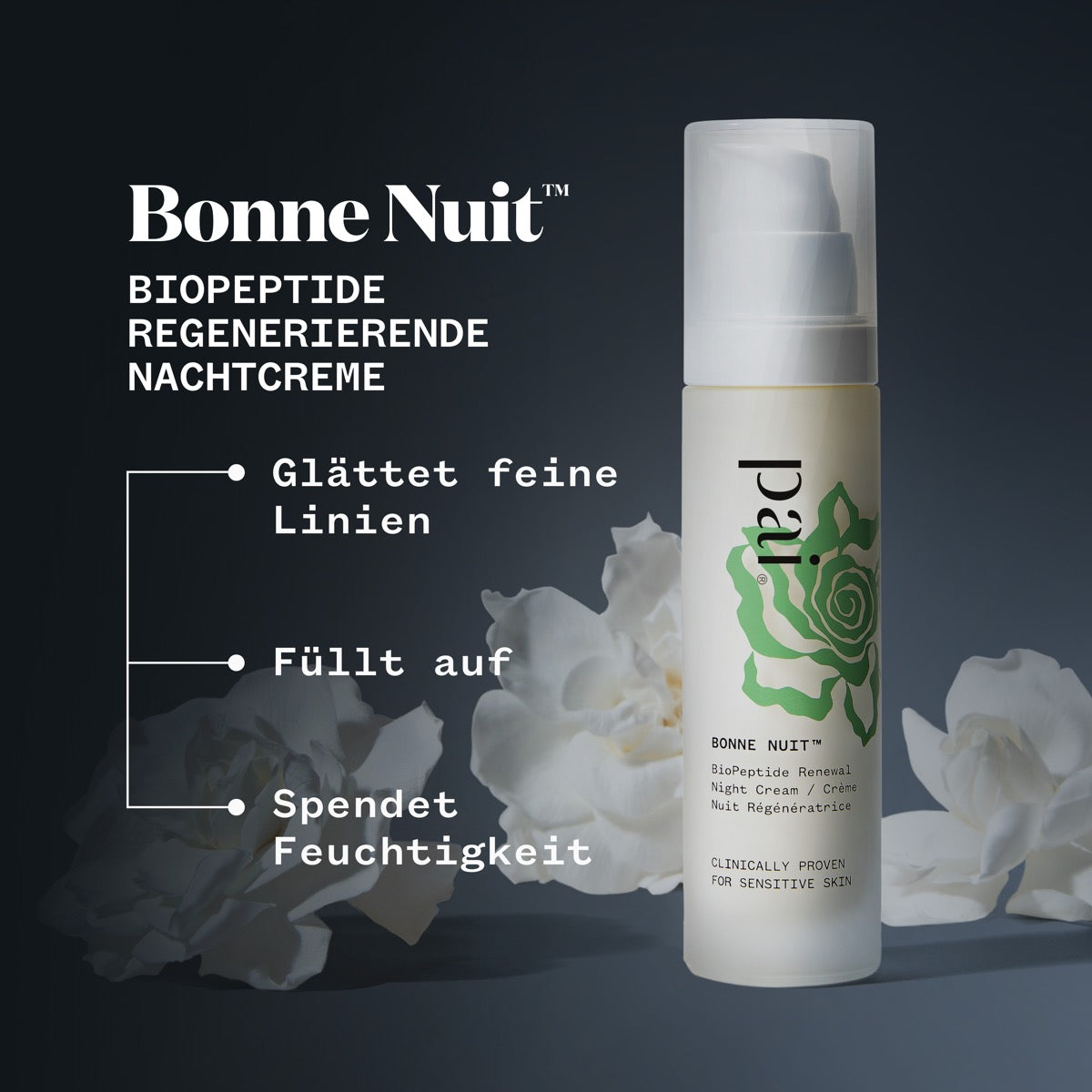 Bonne Nuit BioPeptide Night Cream, 50ml