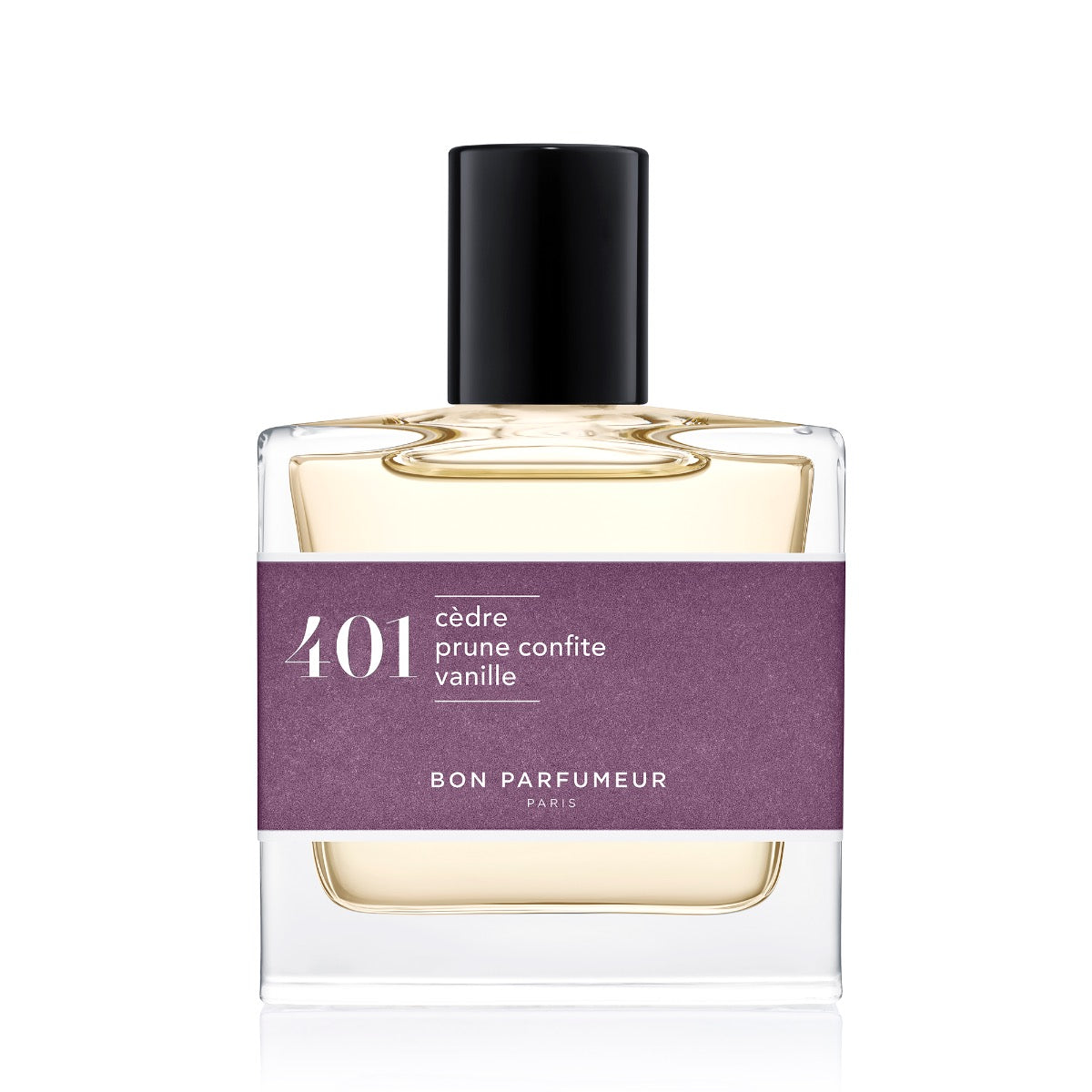 Eau de Parfum 401 Zedernholz, kandierte Pflaume, Vanille, 30 ml