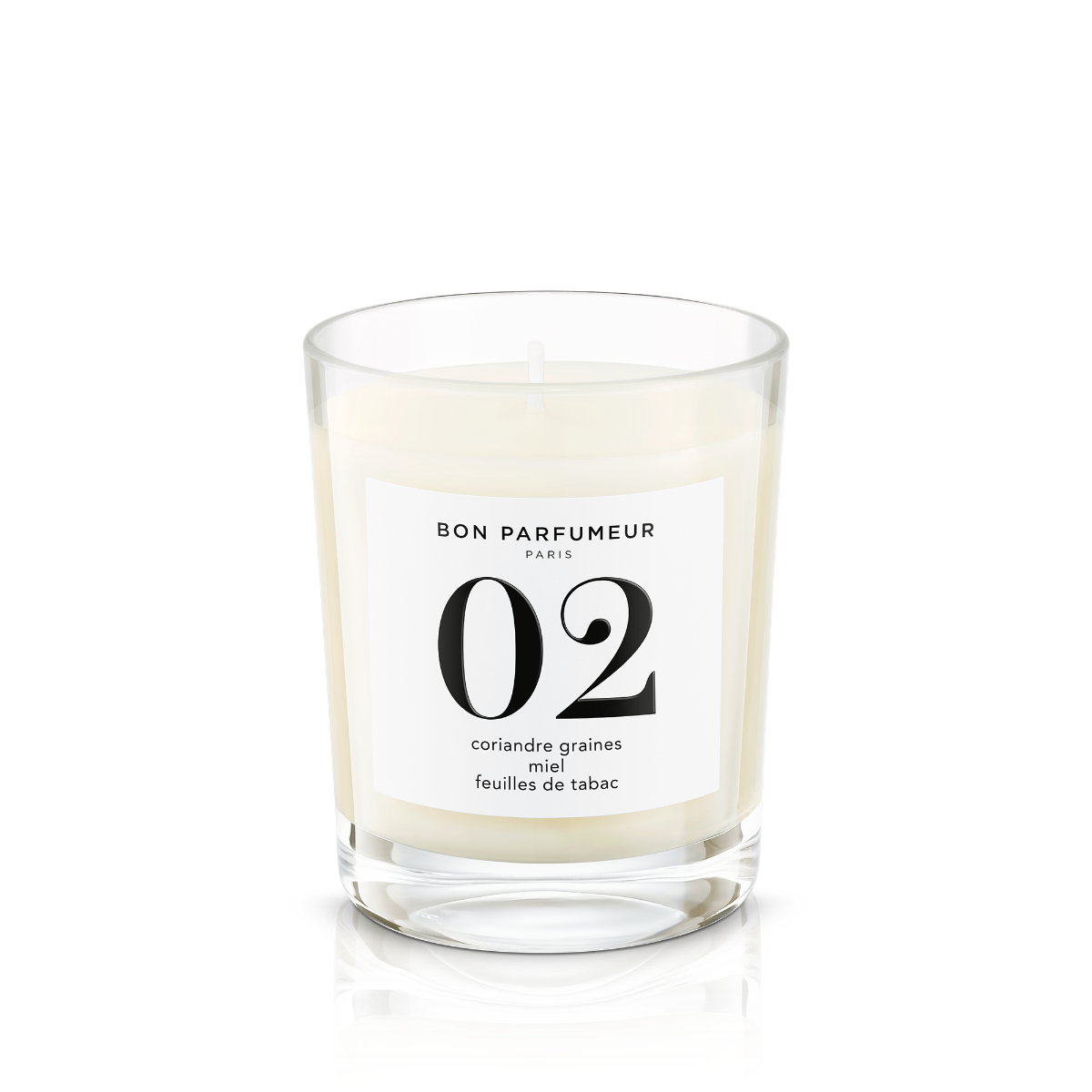 Candle 02 Koriandersamen, Honig, Tabakblatt, 180 g