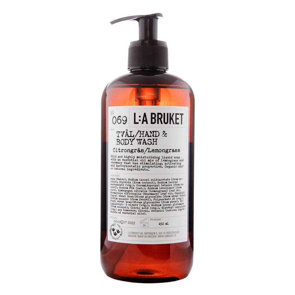 Hand and Body Wash Lemongrass von L:A Bruket