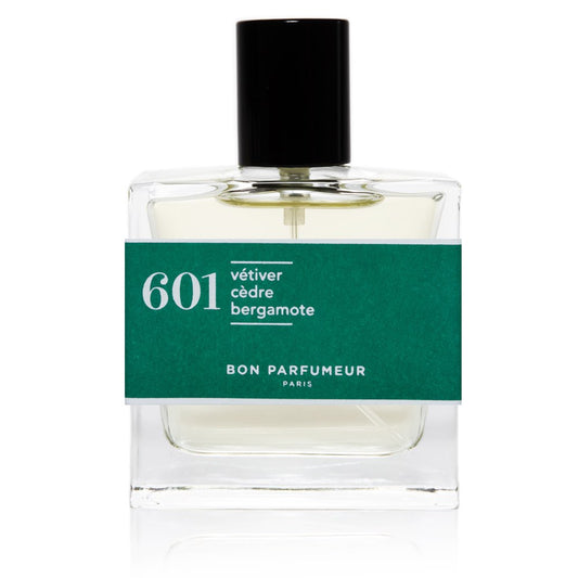 Bon Parfumeur Eau de Parfum 601 Vetiver, Cedar and Bergamot, 30ml