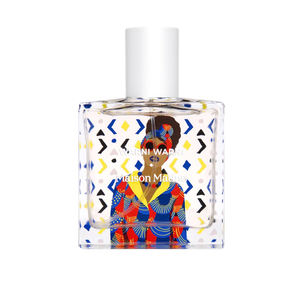 Das grüne, florale Parfum Warni Warni von Maison Matine