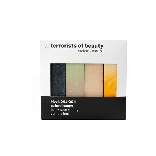 Terrorists of Beauty Sample Box, block 001 - block 004, 4x50g